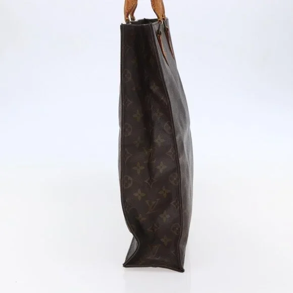 LOUIS VUITTON Monogram Sac Plat Hand Bag